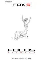 FOCUS FITNESS Fox 5 FFCR005 Manual preview