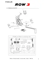 Preview for 6 page of FOCUS FITNESS ROW 3 Manual