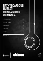 Preview for 1 page of Focus BATHYSCAFOCUS Hublot User Manual