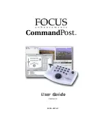 Предварительный просмотр 1 страницы Focus CommandPost User Manual