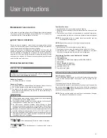 Preview for 3 page of Focus Curvifocus Installation, Servicing And User Instructions Manual