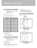 Preview for 11 page of Focus Curvifocus Installation, Servicing And User Instructions Manual