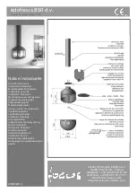 Focus édofocus 850 d.v. Specific Instructions preview