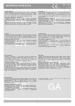 Preview for 5 page of Focus emifocus hublot da Specific Instructions