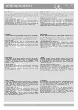 Preview for 6 page of Focus emifocus hublot da Specific Instructions