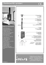 Preview for 1 page of Focus Eurofocus 951 pivotant Specific Instructions