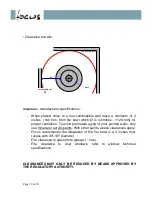 Preview for 10 page of Focus Filiofocus 1600 Design Installation & Operating Manual