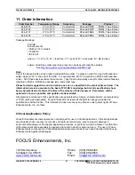 Preview for 41 page of Focus FS453 Datasheet