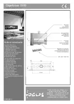 Preview for 1 page of Focus Gigafocus 1500 Specific Instructions