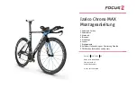 Focus Izalco Chrono MAX Assembly Instruction Manual предпросмотр