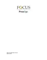 Предварительный просмотр 80 страницы Focus MANL-1161-04 User Manual