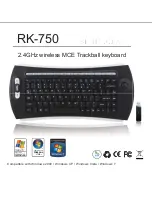 Focus RK-750 User Manual предпросмотр