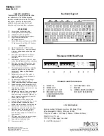 Preview for 2 page of Focus TM-3000 Specifications