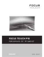 Focus TOUCh P10 Manuals preview