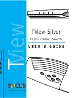 Focus TView Silver User Manual предпросмотр