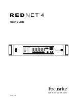 Preview for 1 page of Focusrite REDNET 2 User Manual