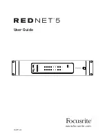 Preview for 1 page of Focusrite RedNet 5 User Manual