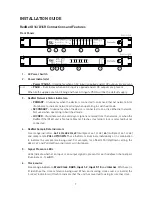 Предварительный просмотр 7 страницы Focusrite REDNET D16 AES User Manual