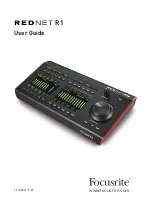 Focusrite Rednet R1 User Manual preview