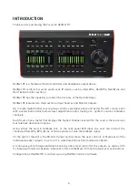 Preview for 4 page of Focusrite Rednet R1 User Manual