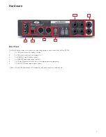 Предварительный просмотр 7 страницы Focusrite Saf?re PRO 14 User Manual