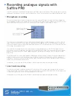 Preview for 8 page of Focusrite Saffire Pro 26 I/O User Manual