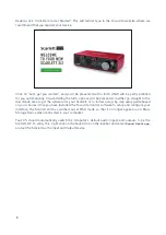 Preview for 8 page of Focusrite Scarlett 2i2 User Manual