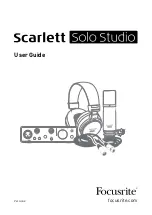 Focusrite Scarlett CM25 MKIII User Manual предпросмотр