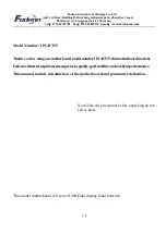 Preview for 1 page of Fodenn IPC-BT35 Manual