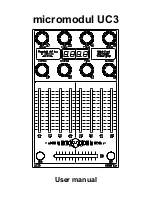 Foderfox micromodul UC3 User Manual preview