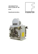 Предварительный просмотр 1 страницы Foerster 6.453 Operating Instructions Manual