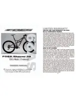 Foes Shaver 29 Owner'S Manual preview