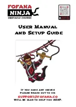 Preview for 1 page of FOFANA 65 Foot Set User Manual & Setup Manual