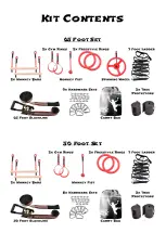 Preview for 2 page of FOFANA 65 Foot Set User Manual & Setup Manual