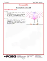 Preview for 7 page of FOGG Microb-Blaster 2400 Manual