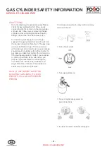 Предварительный просмотр 10 страницы Fogo & Chama FC-HEL480-PIZZ Instruction Manual