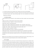 Preview for 8 page of Fogo Montanha E601 Instruction Manual