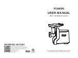 FOHERE MG-2950R User Manual предпросмотр