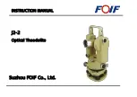 Foif J2-2 Instruction Manual предпросмотр