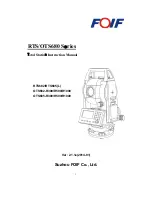 Предварительный просмотр 1 страницы Foif OTS680 Series Instruction Manual