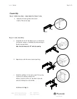 Preview for 4 page of Foldcraft Plymold Contour Wall Style Adjustable Installation Manual