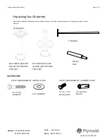 Предварительный просмотр 2 страницы Foldcraft Plymold Z000000055 Installation Manual