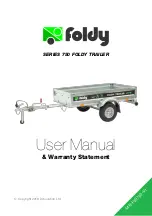 Foldy 750 Series User Manual preview