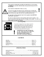 Предварительный просмотр 4 страницы Foley United ACCU-Pro 670 Assembly And Service Manual