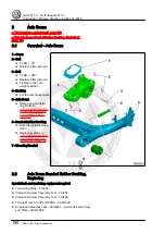 Предварительный просмотр 156 страницы FOLKSWAGEN Golf 2015 Repair Manual