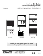 Preview for 1 page of Follett 110CR400A/W Installation, Operation & Service Manual