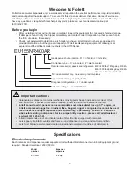 Preview for 4 page of Follett 230V 50Hz Installation & Service Manual