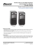 Preview for 1 page of Follett 7UC100A Service Manual