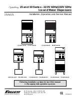 Follett C/E25CR400A/W-S Installation, Operation And Service Manual preview