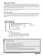 Предварительный просмотр 4 страницы Follett C/ER400A/W Installation, Operation And Service Manual